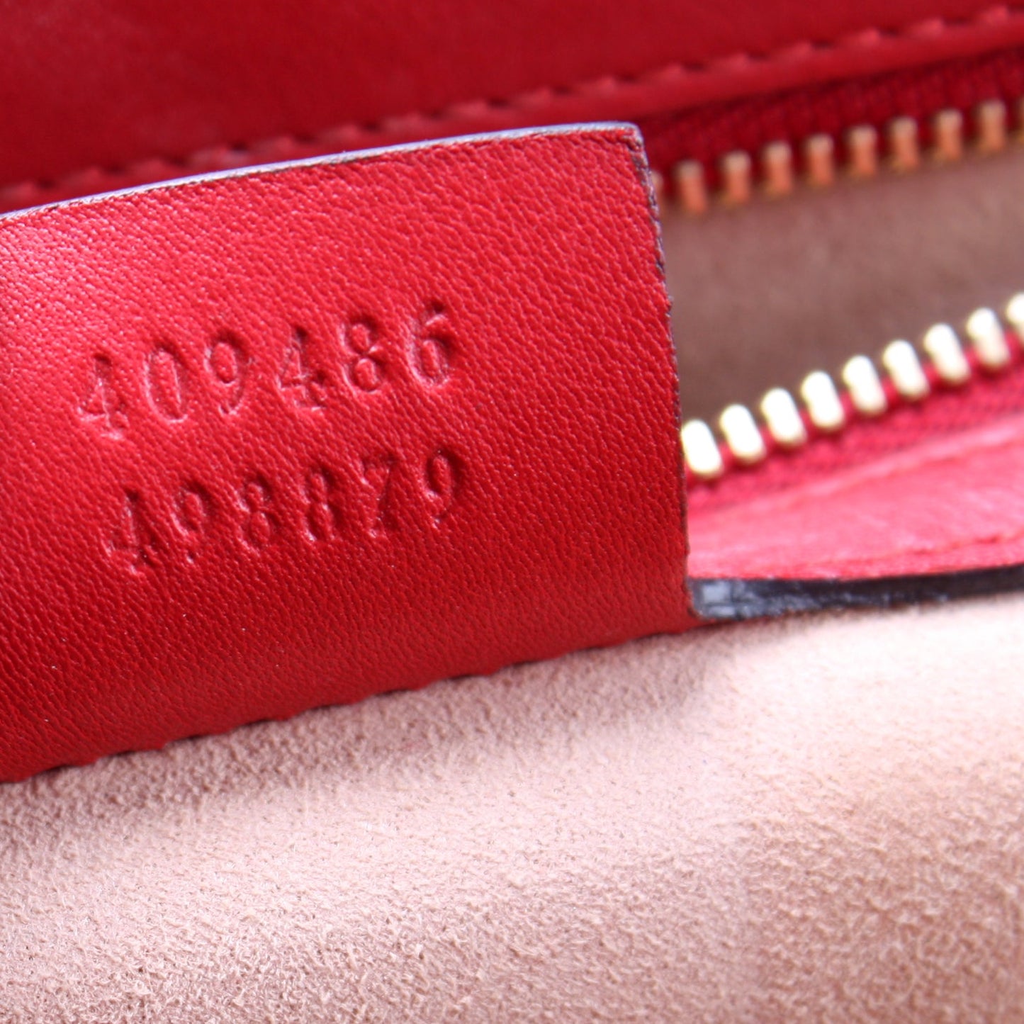 409486 Padlock GG Leather Shoulder Medium