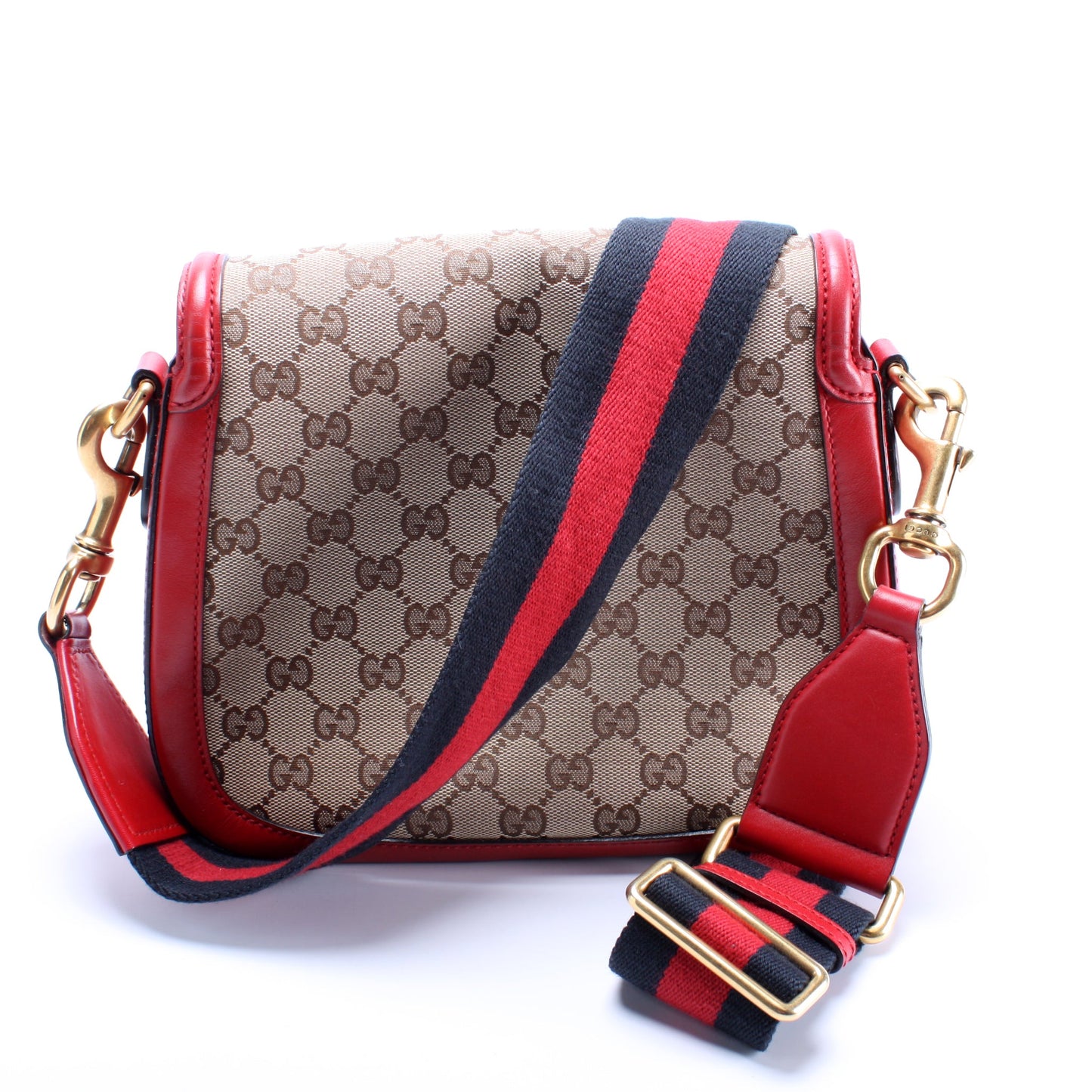 383848 GG Canvas Lady Web Original Shoulder Bag