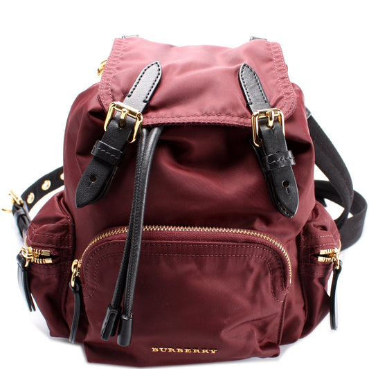 Nylon Crossbody Rucksack Backpack Small
