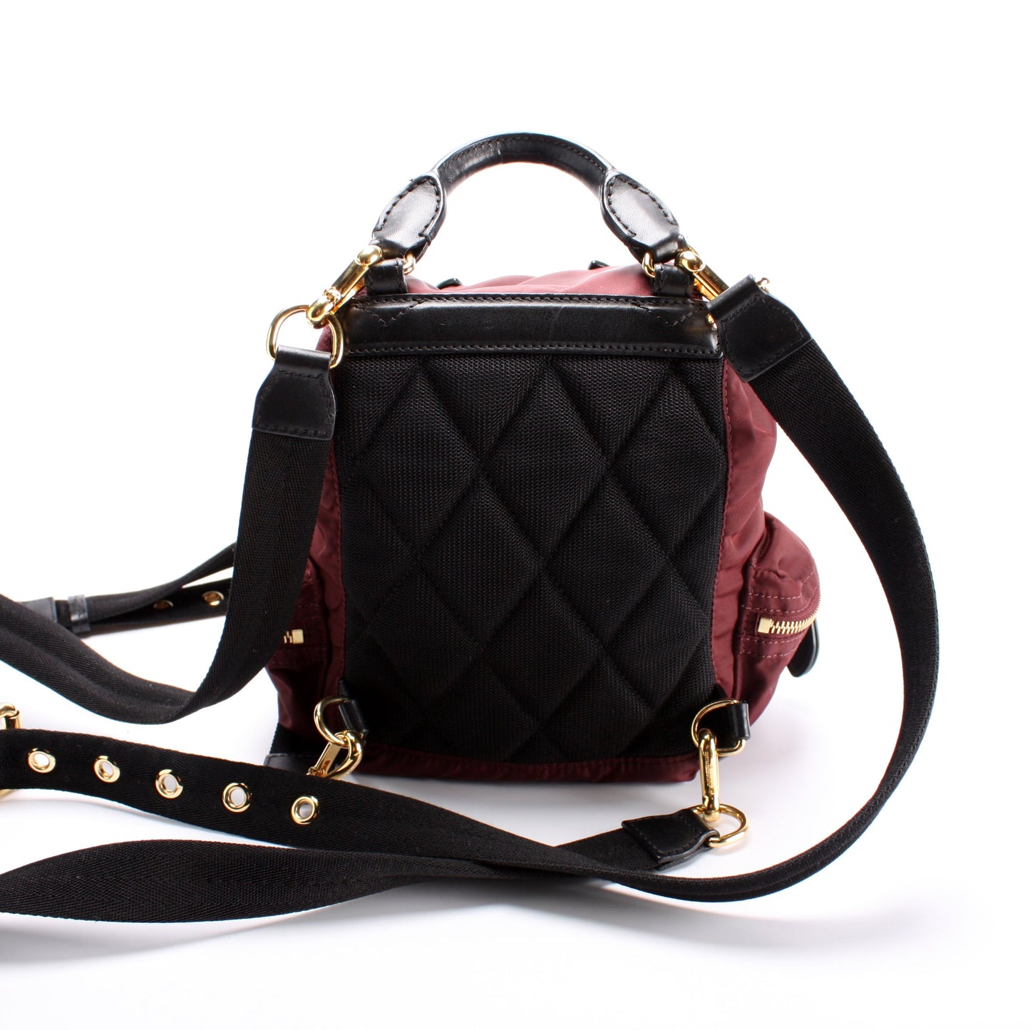 Nylon Crossbody Rucksack Backpack Small