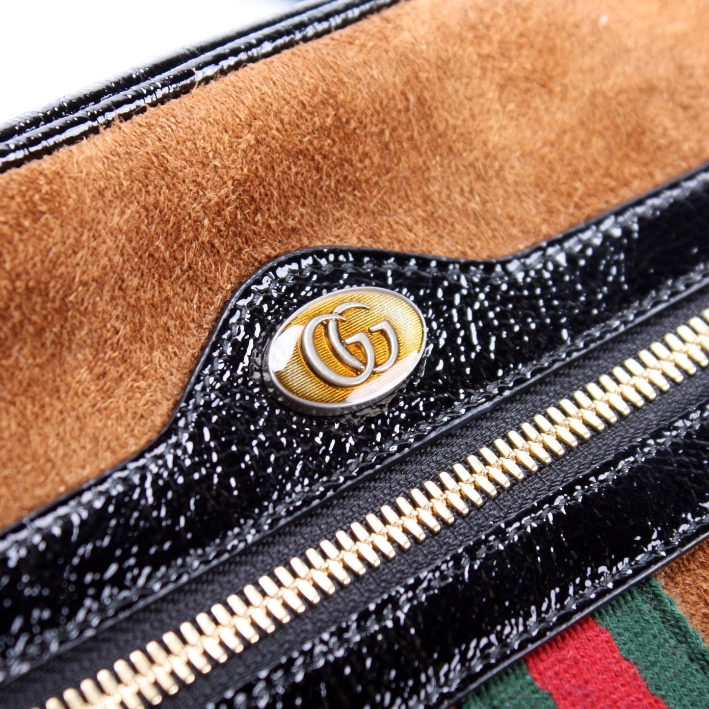 517076 Mini Ophidia Suede Belt Bag