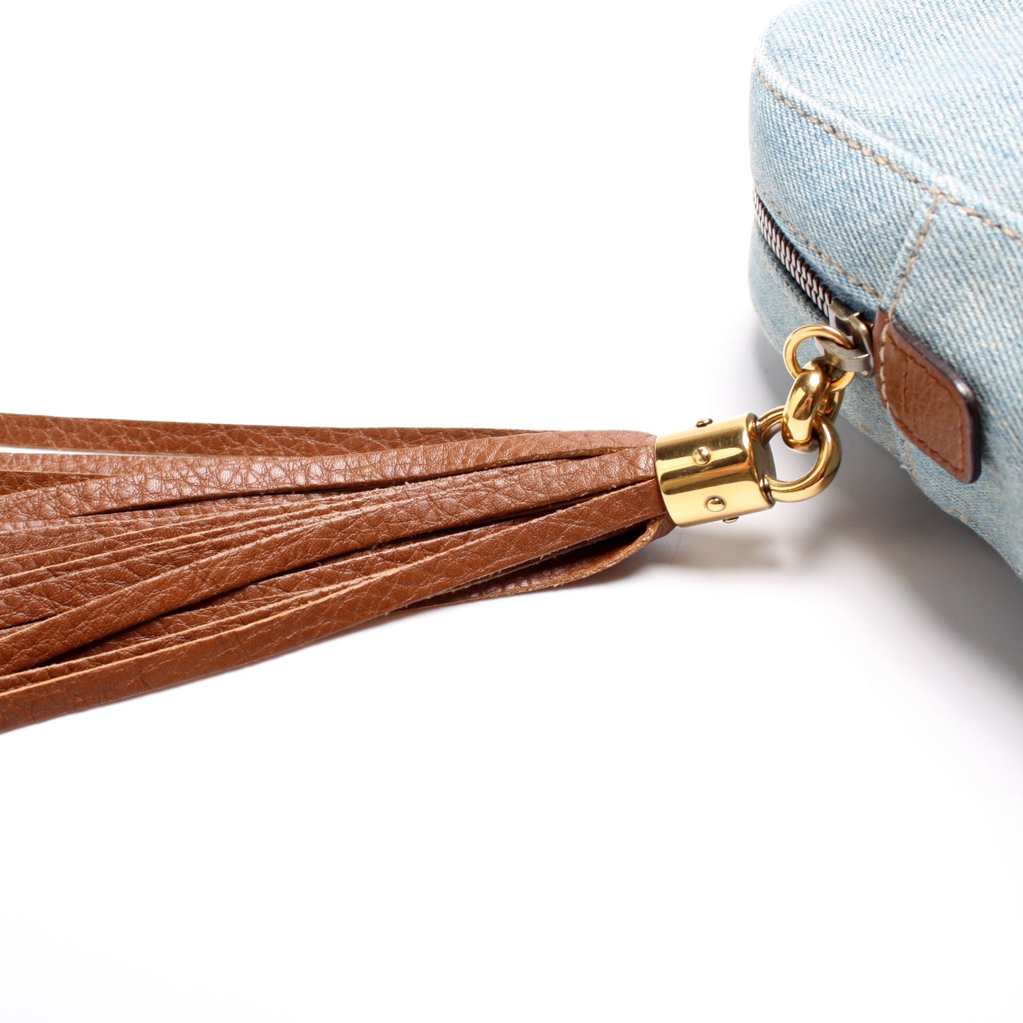308983 Soho Denim Chain Shoulder Bag