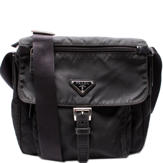 Tessuto Nylon Crossbody Small