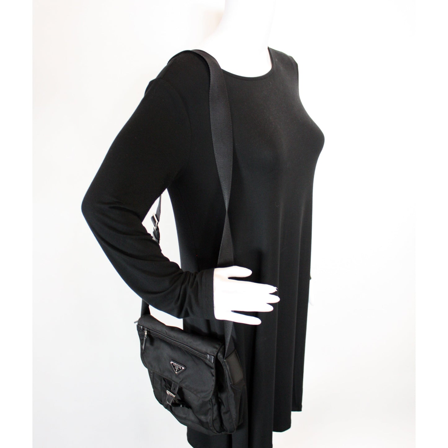 Tessuto Nylon Crossbody Small