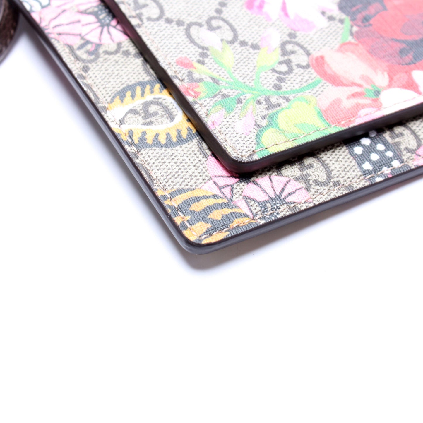 454111 GG Supreme Blooms/Bengal Double Zip Shoulder Bag