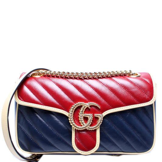 443497 GG Marmont Shoulder Small Flap