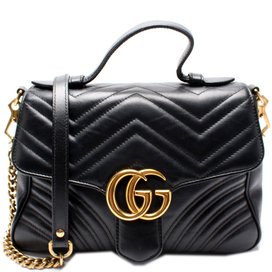 498110 GG Marmont Small Top Handle