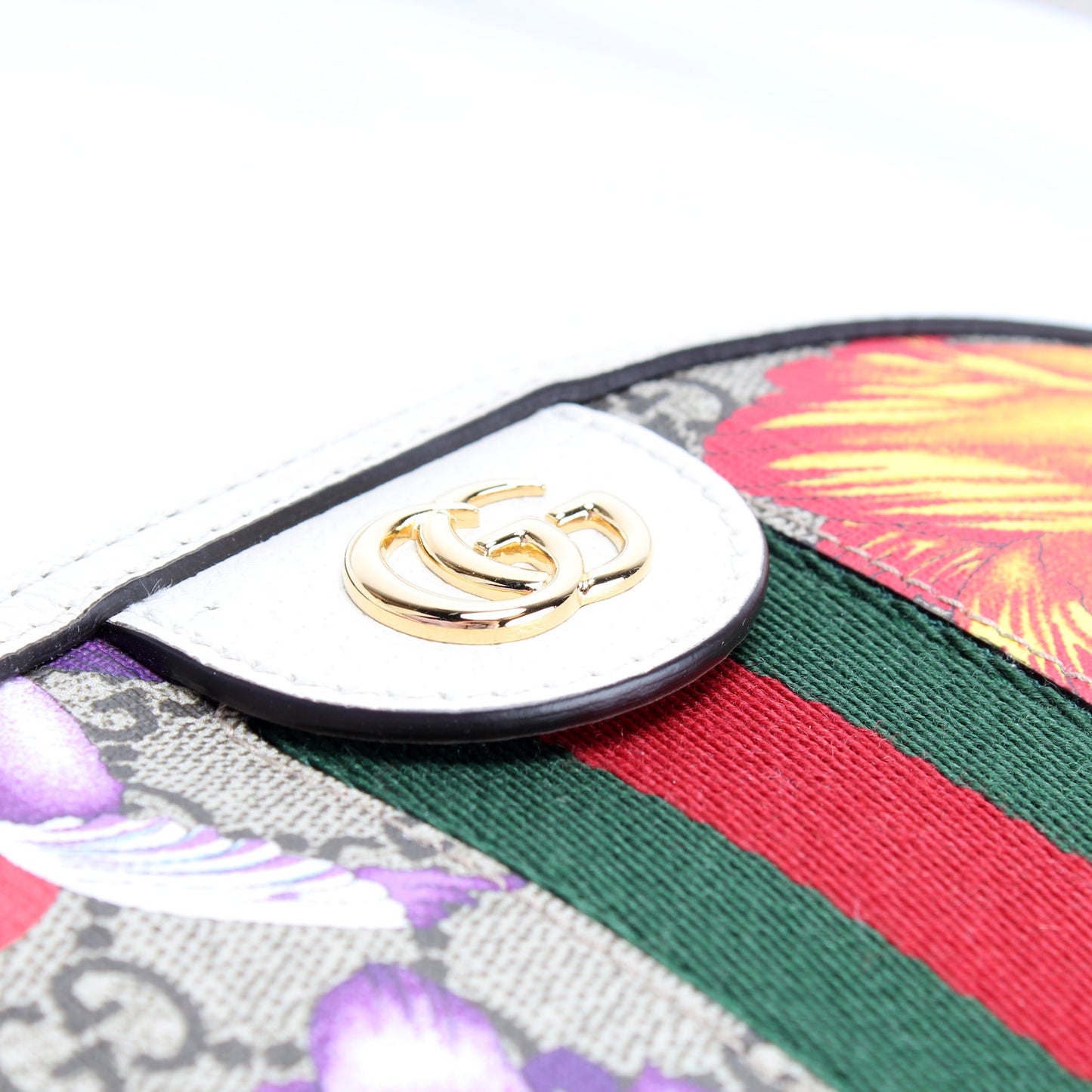 499621 Ophidia GG Flora Small Crossbody