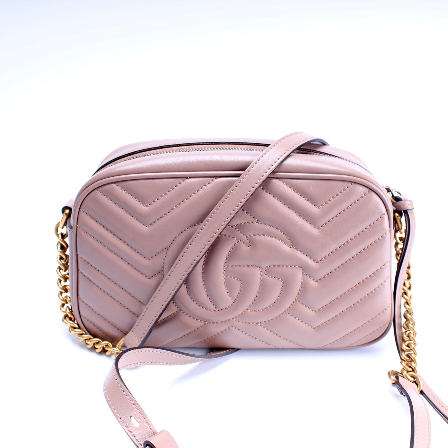 447632 Marmont Small Leather Camera