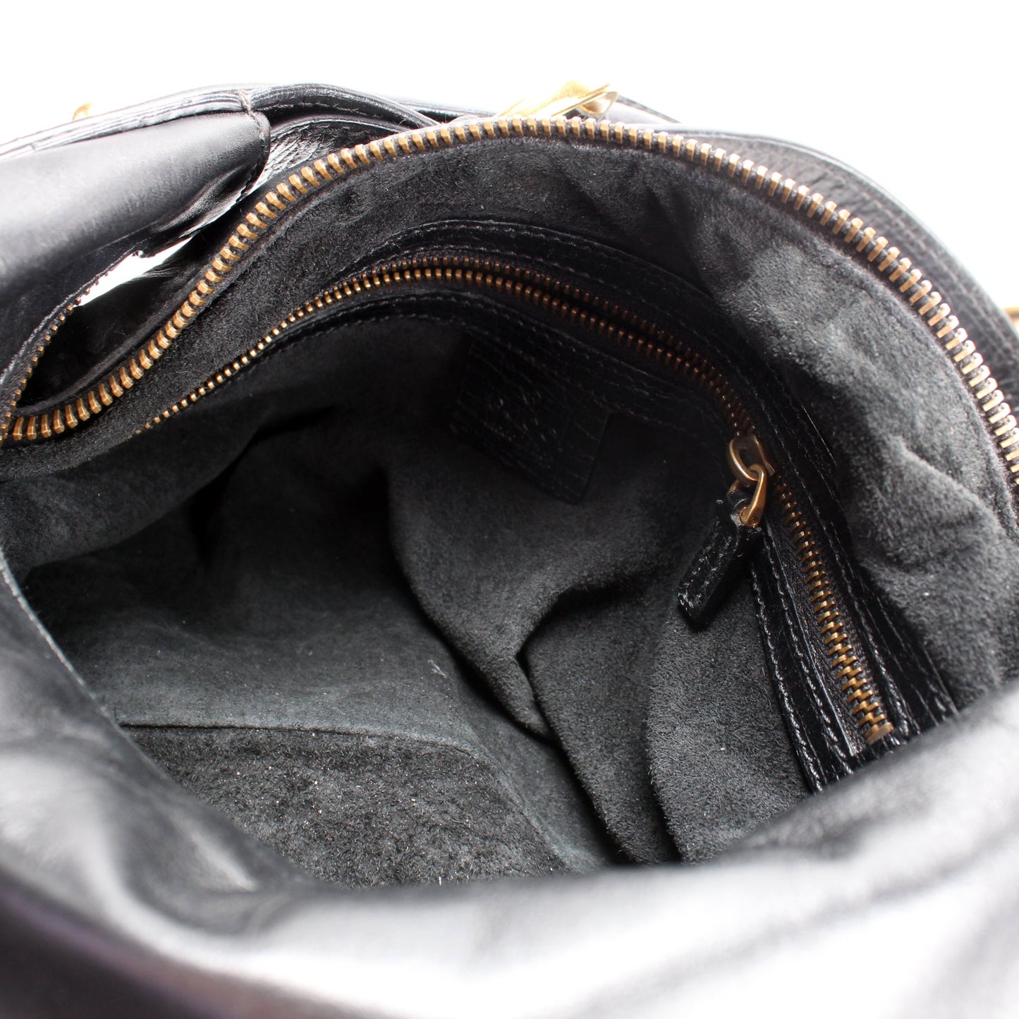115867 Horsebit Leather Hobo