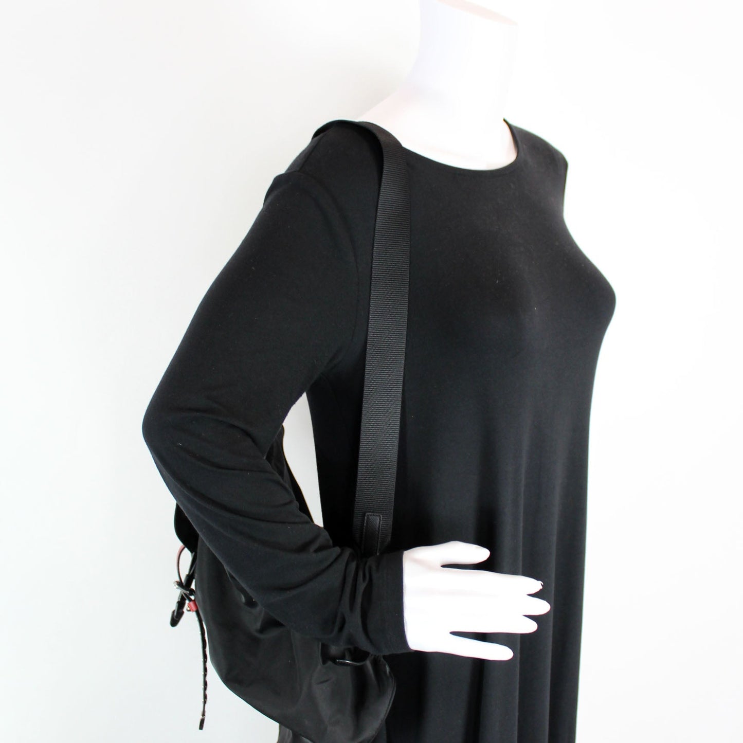 New Vela Nylon Studded Backpack
