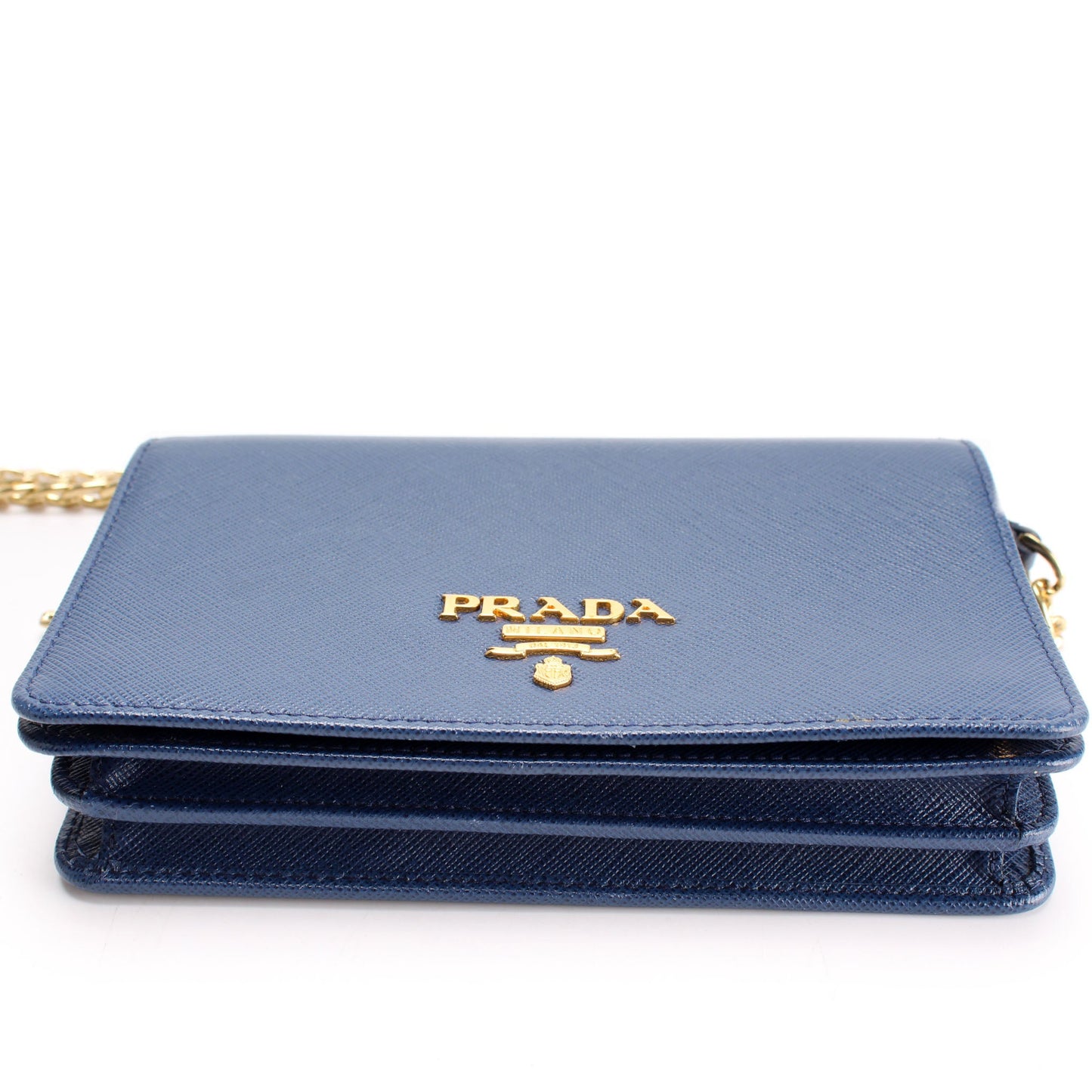1BP006 Saffiano Lux Chain Wallet