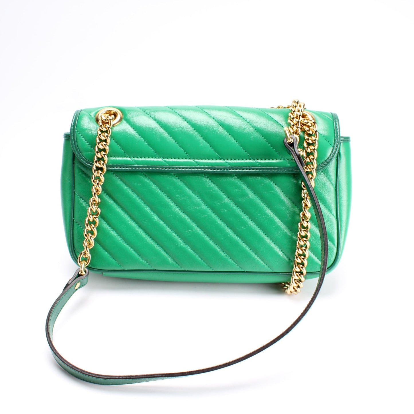443497 Marmont Torchon Shoulder Small Flap