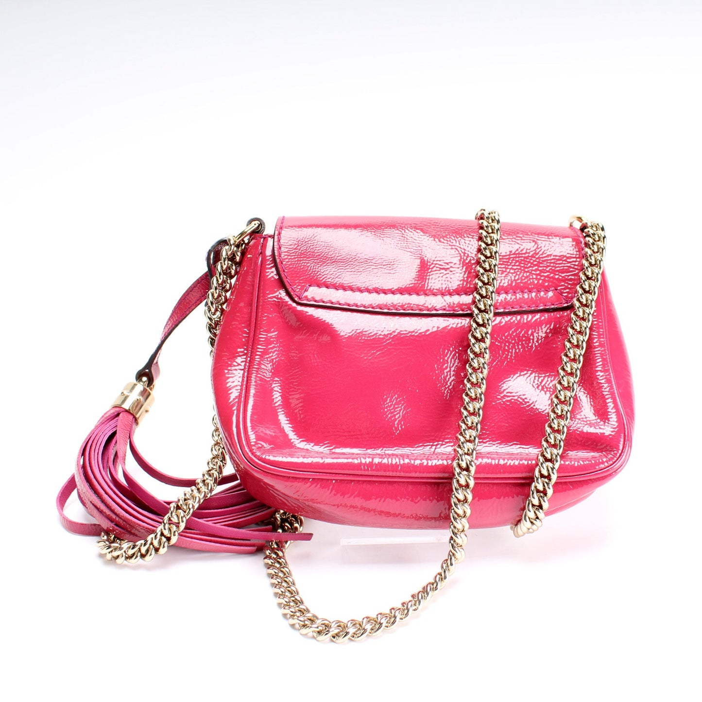 323190 Soho Chain Tassel Flap Small