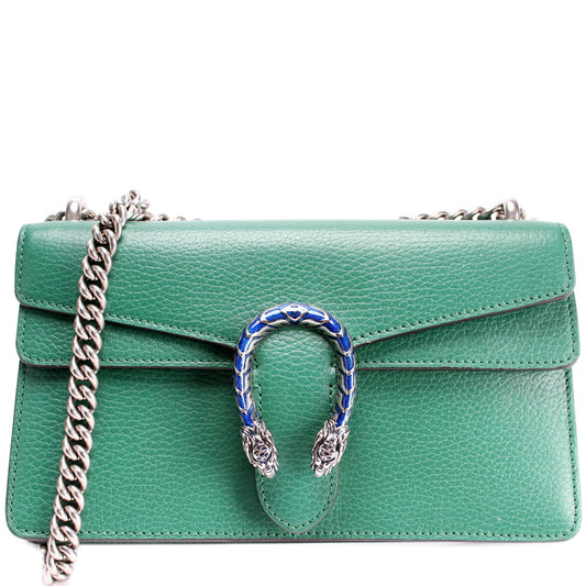 499623 Dionysus Small GG Leather