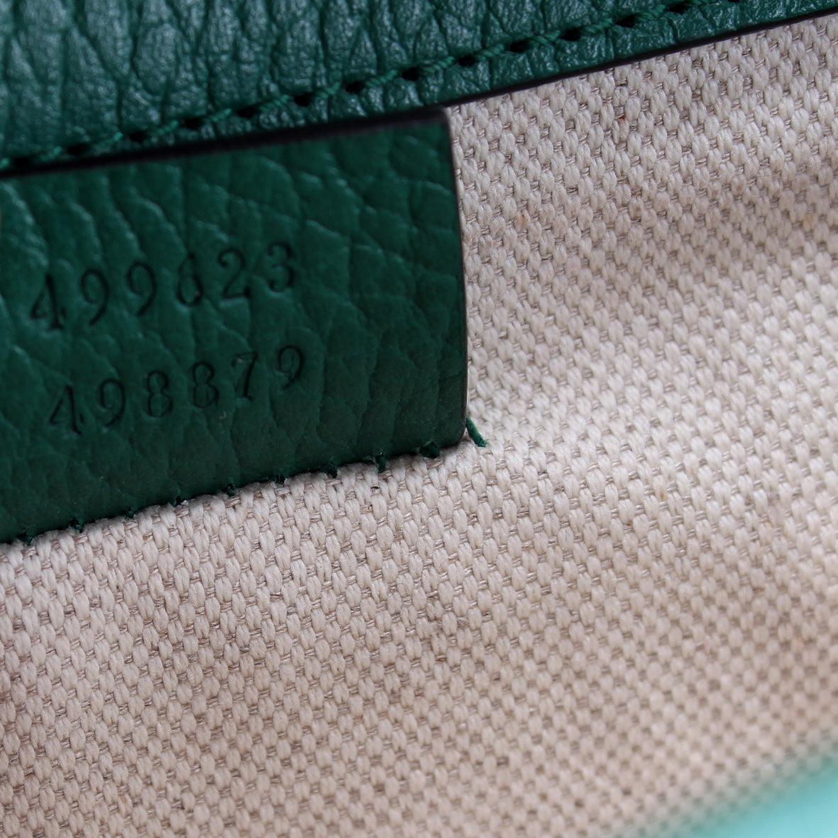 499623 Dionysus Small GG Leather