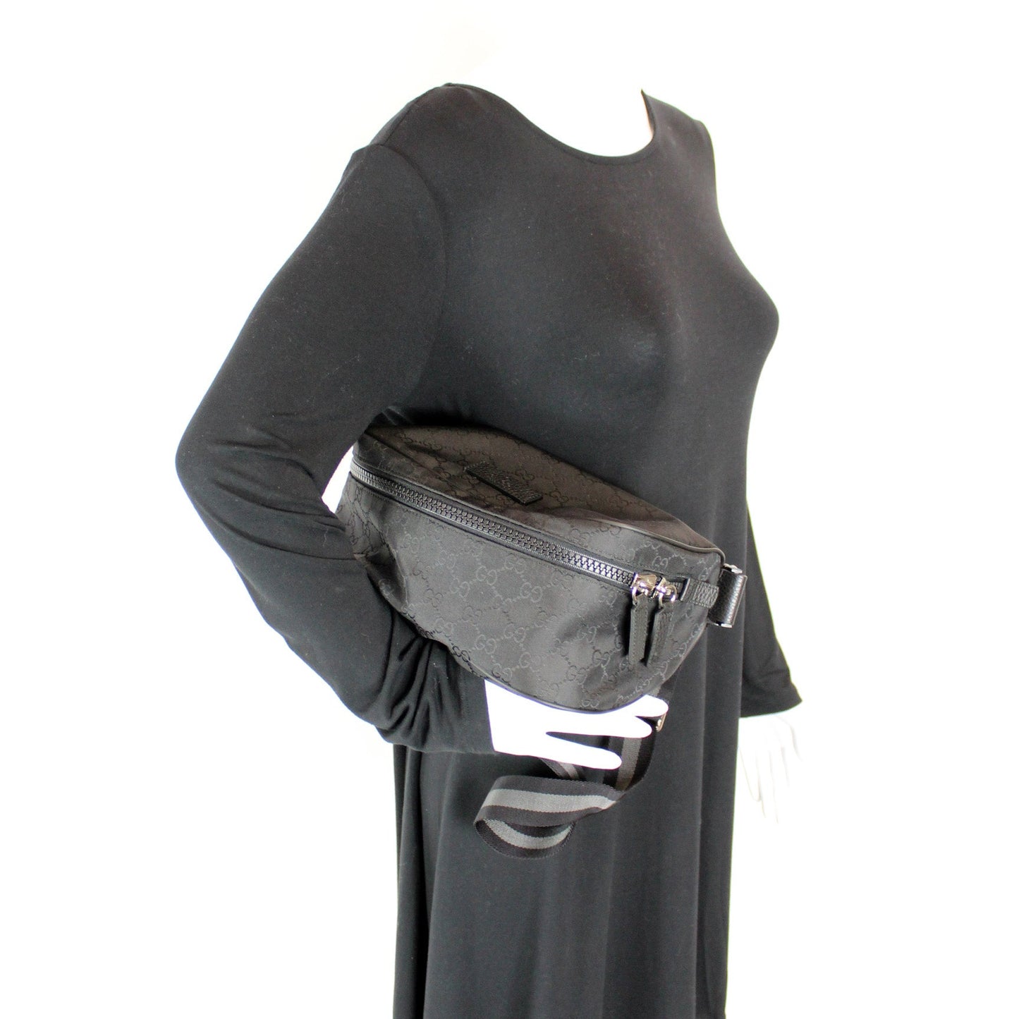 449182 GG Nylon Belt Bag