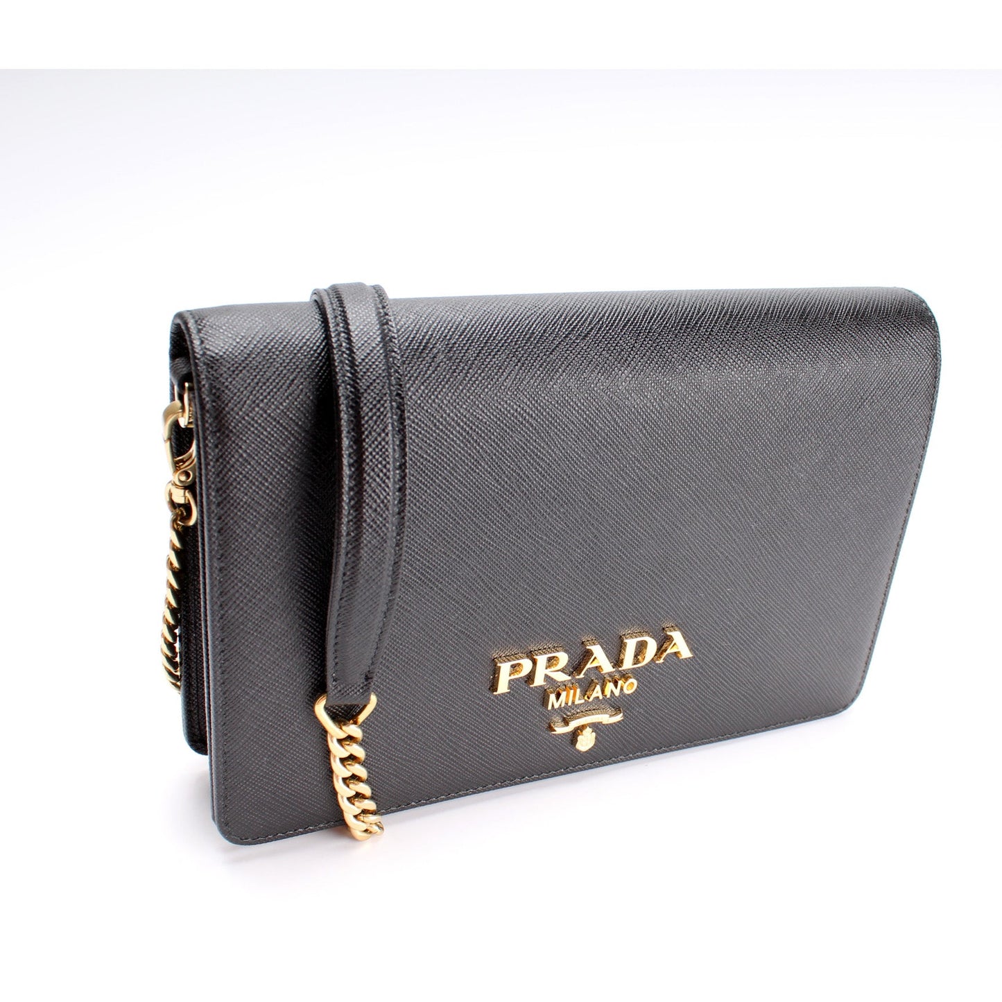 1BP018 Saffiano Lux Mini Chain Bag
