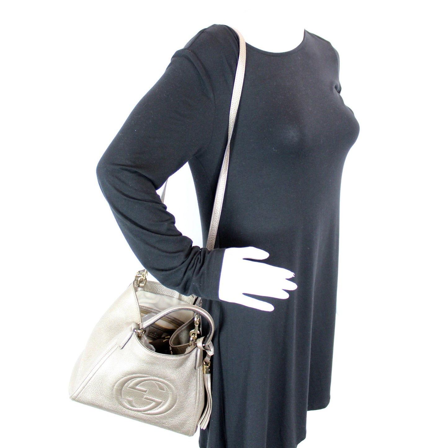 336751 Soho Leather Shoulder