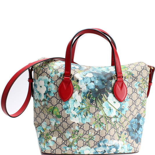 429147 GG Blooms Fold Over Tote
