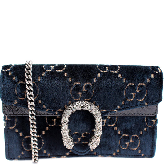 476432 Dionysus GG Velvet Super Mini