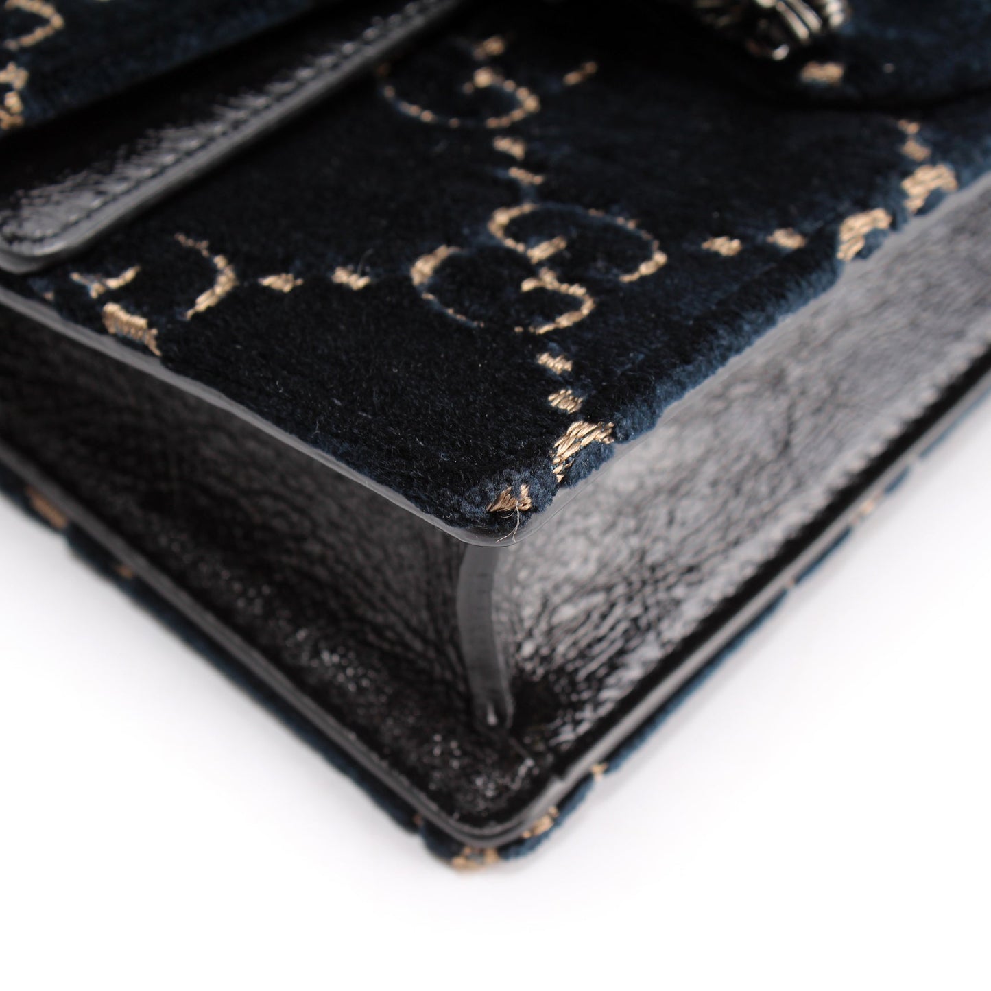 476432 Dionysus GG Velvet Super Mini