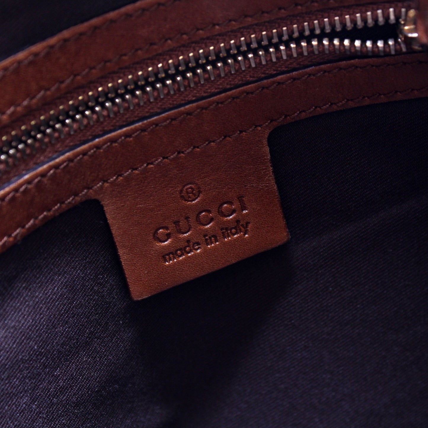 131026 Horsebit Leather Hobo