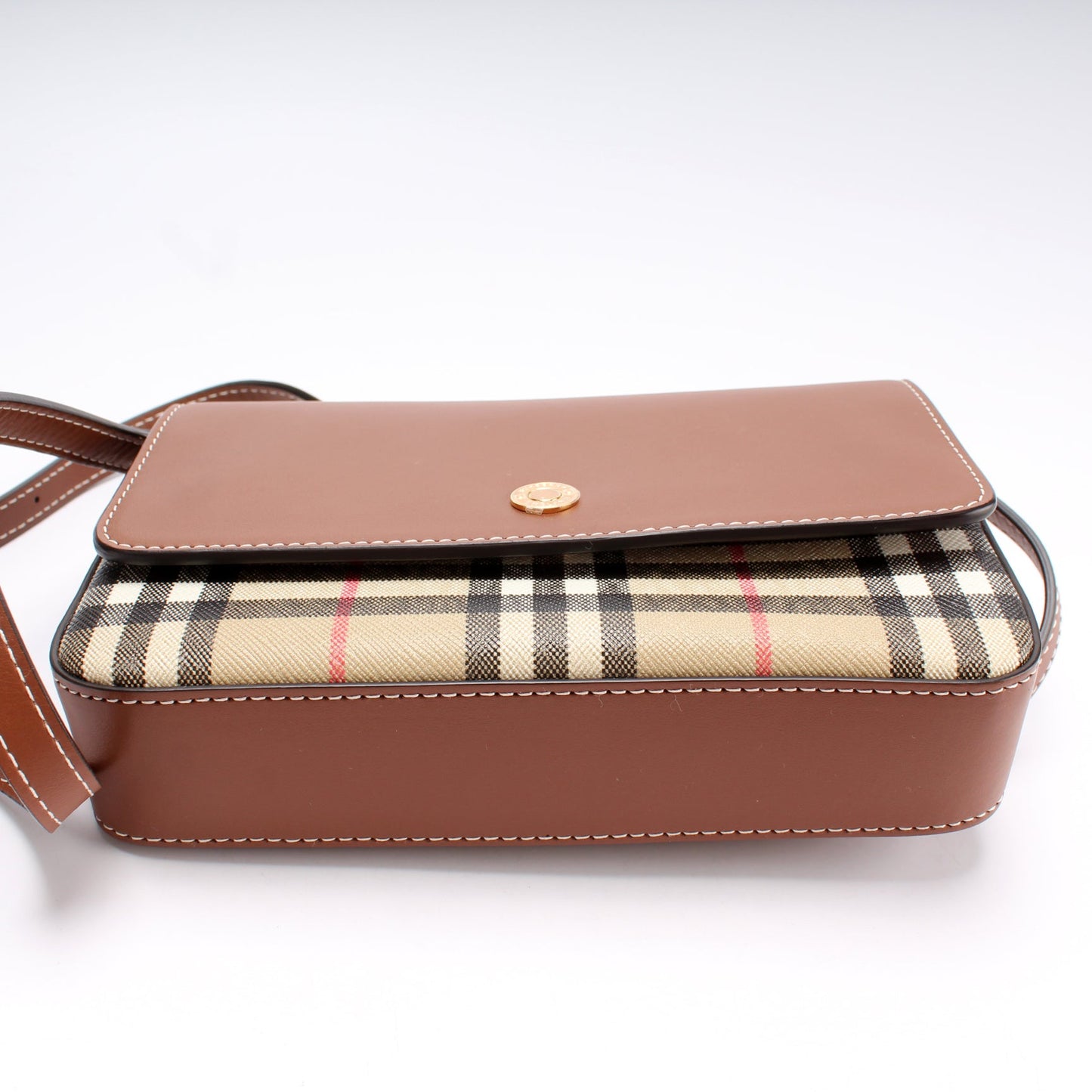 Hampshire Check Mini Note Crossbody