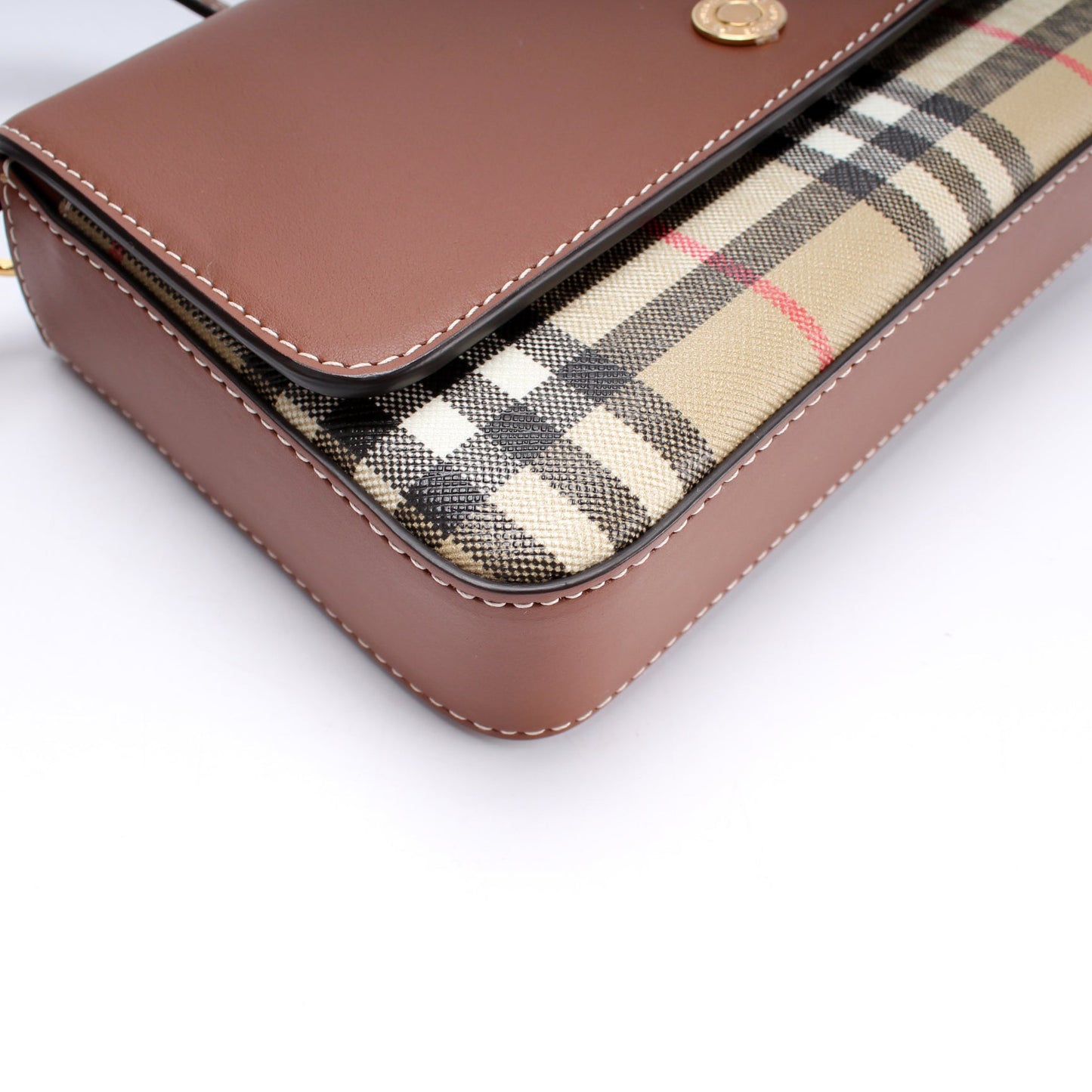 Hampshire Check Mini Note Crossbody