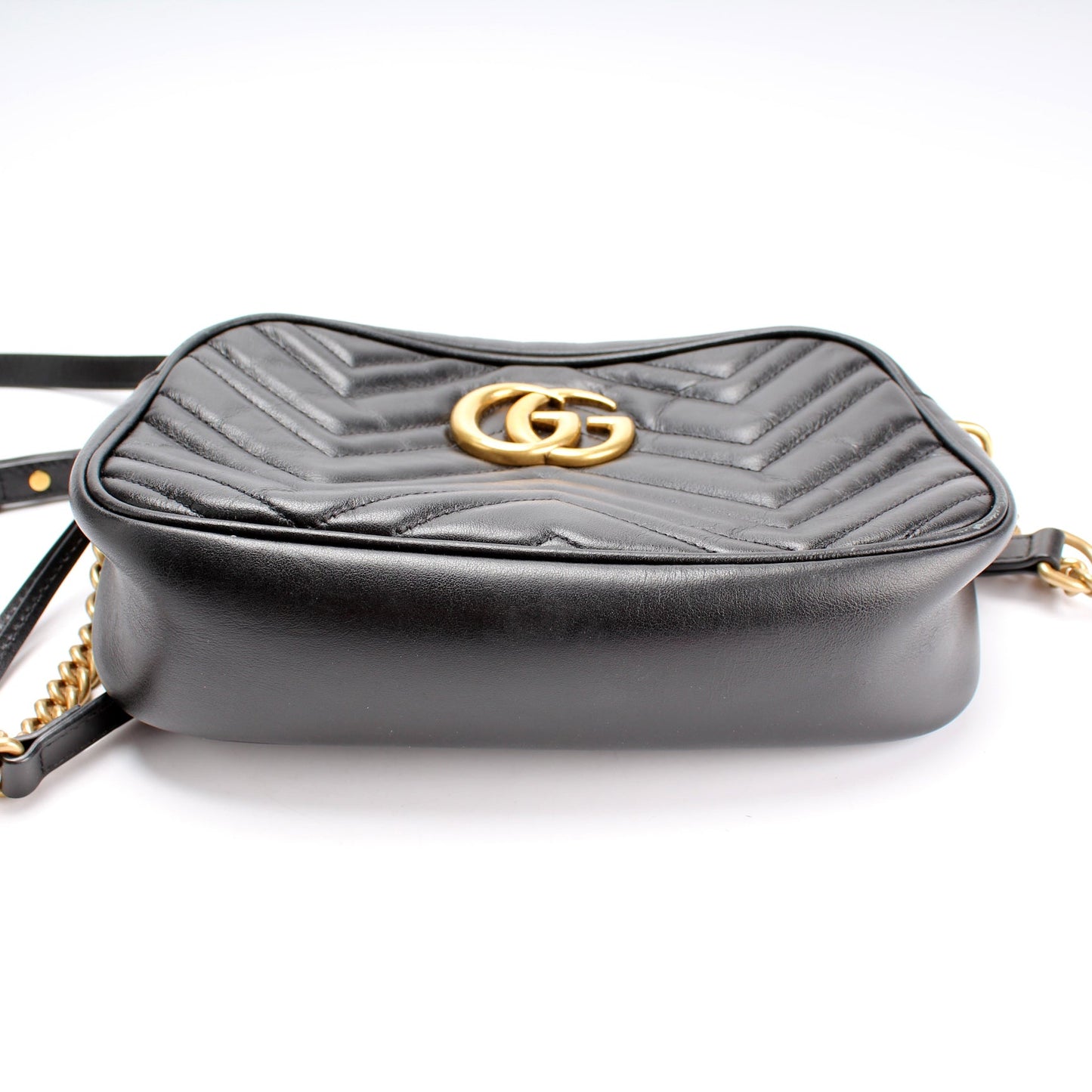 447632 Marmont Small Leather Camera Bag