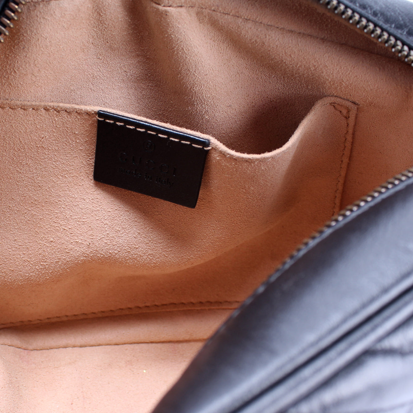 447632 Marmont Small Leather Camera Bag