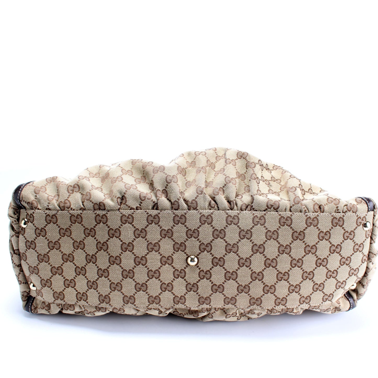 189835 GG Canvas Abbey D Ring Large Hobo