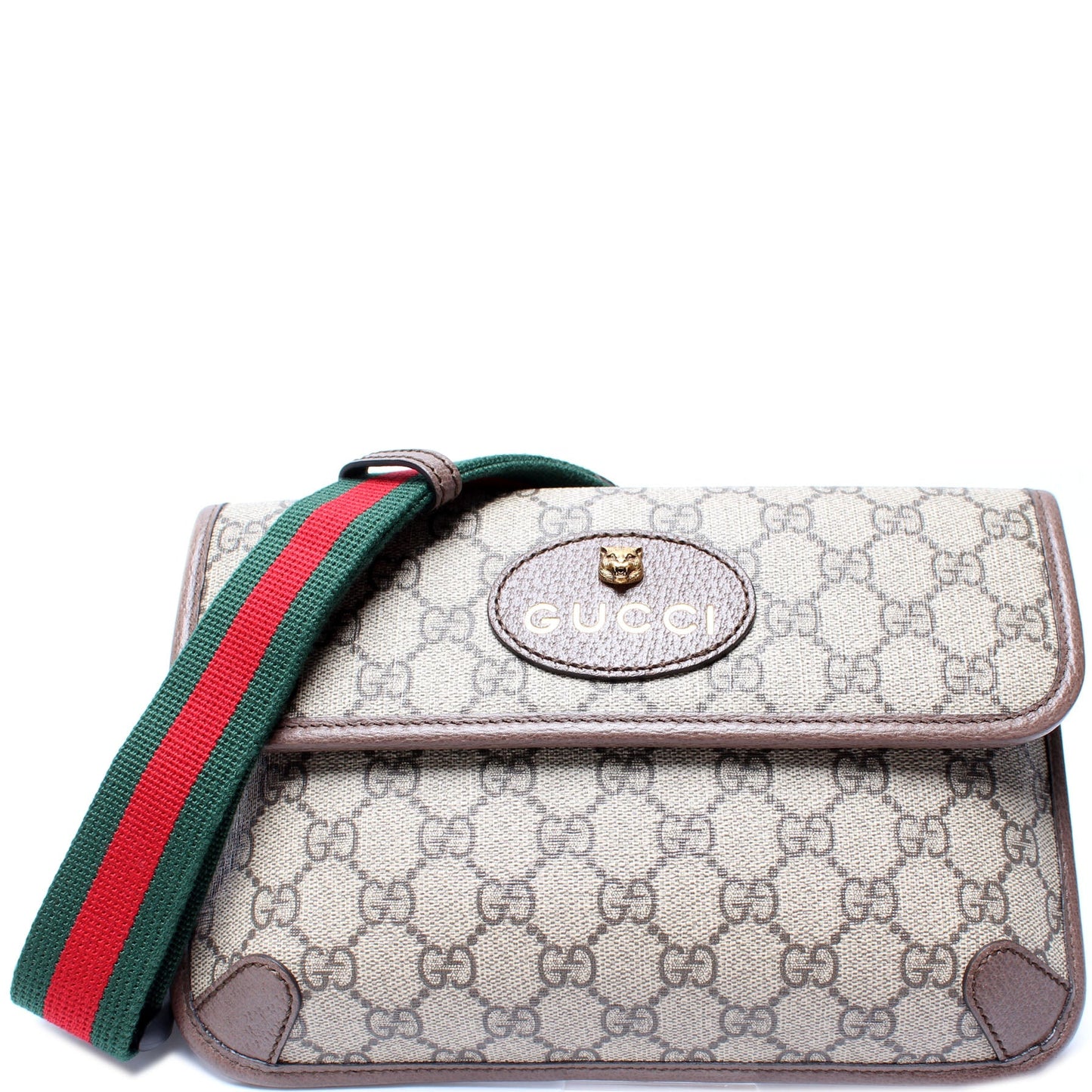 493930 GG Supreme Neo Web Belt