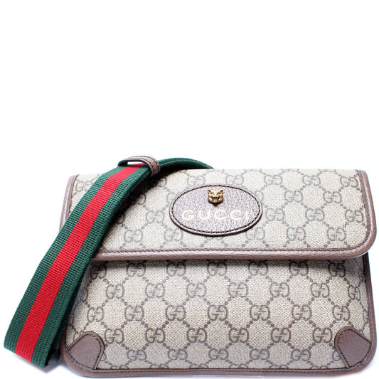 493930 GG Supreme Neo Web Belt