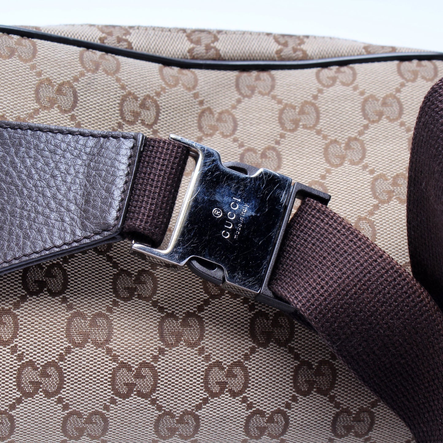 449174 GG Canvas Belt Bag