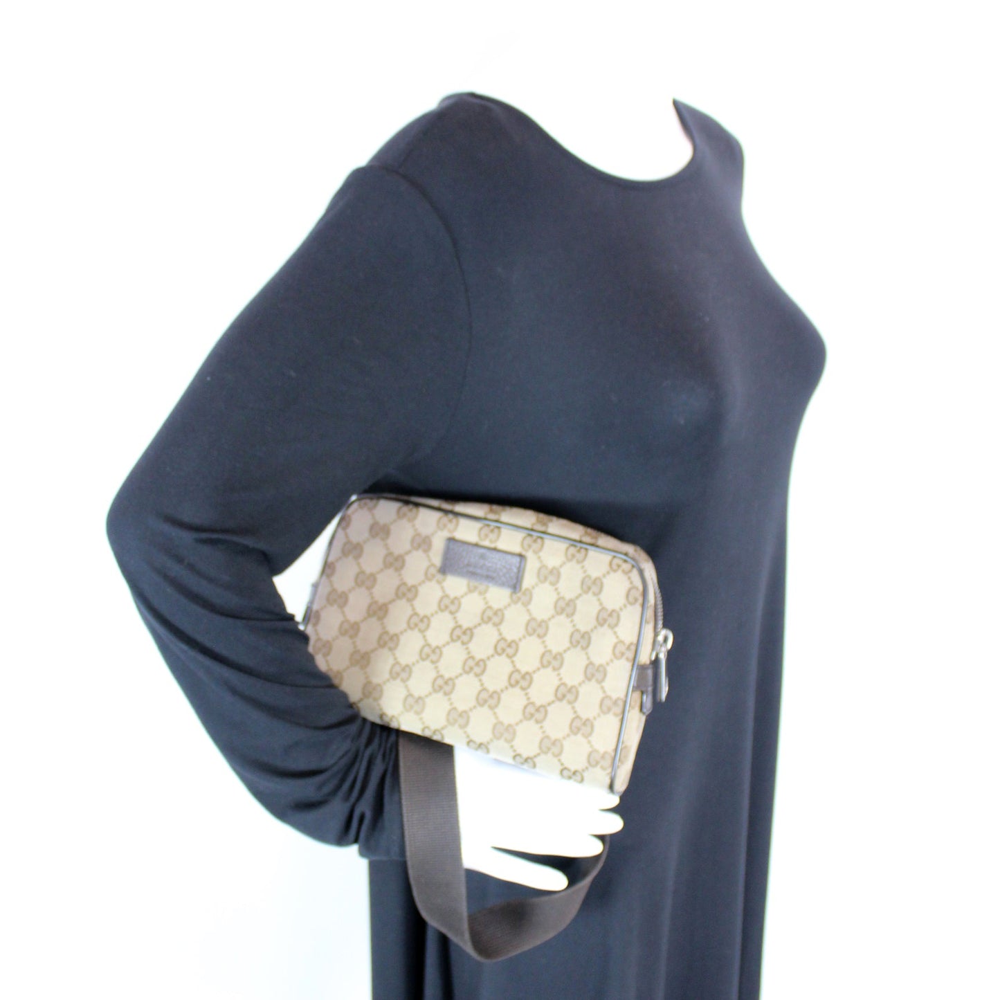 449174 GG Canvas Belt Bag