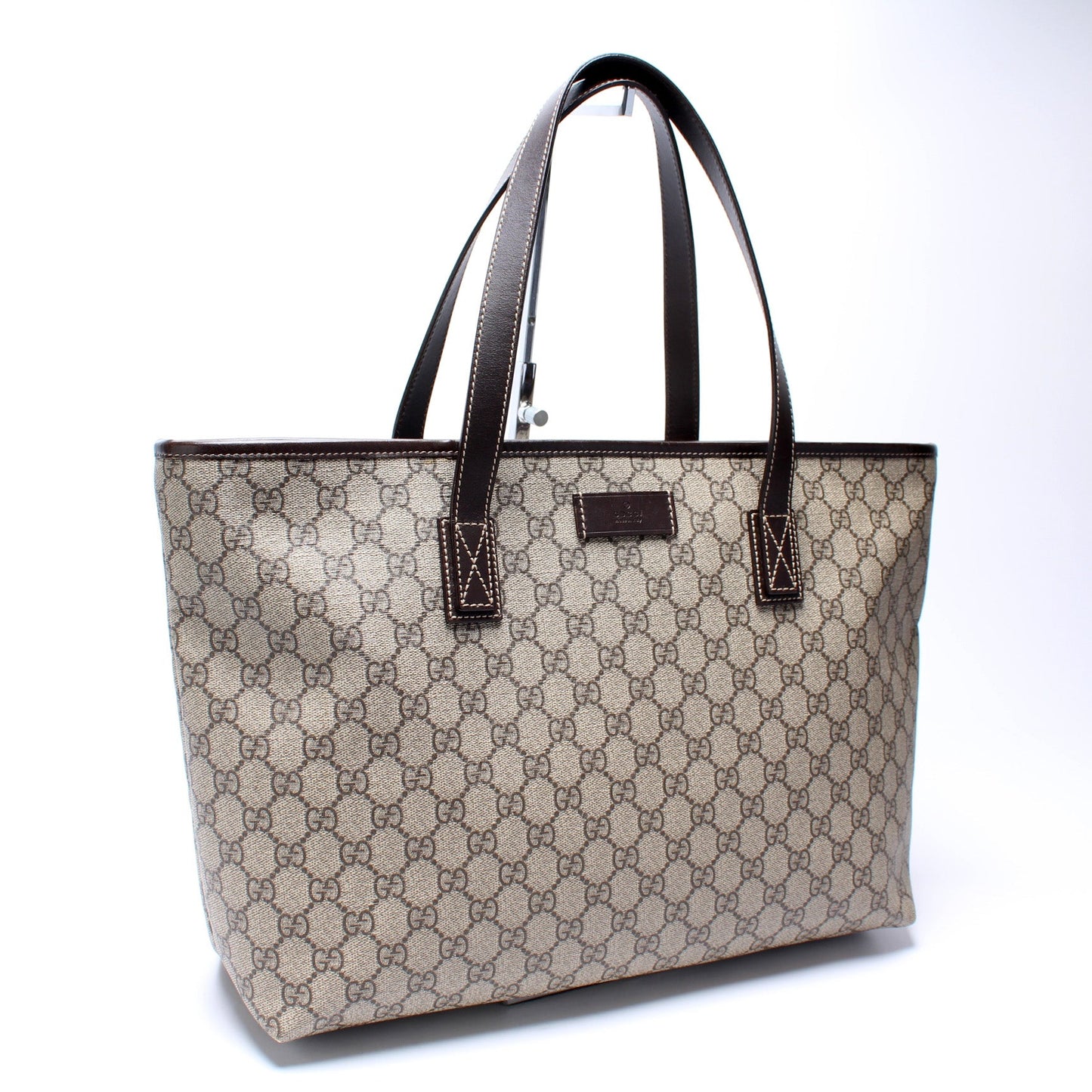 211137 GG Supreme Medium Zip Tote