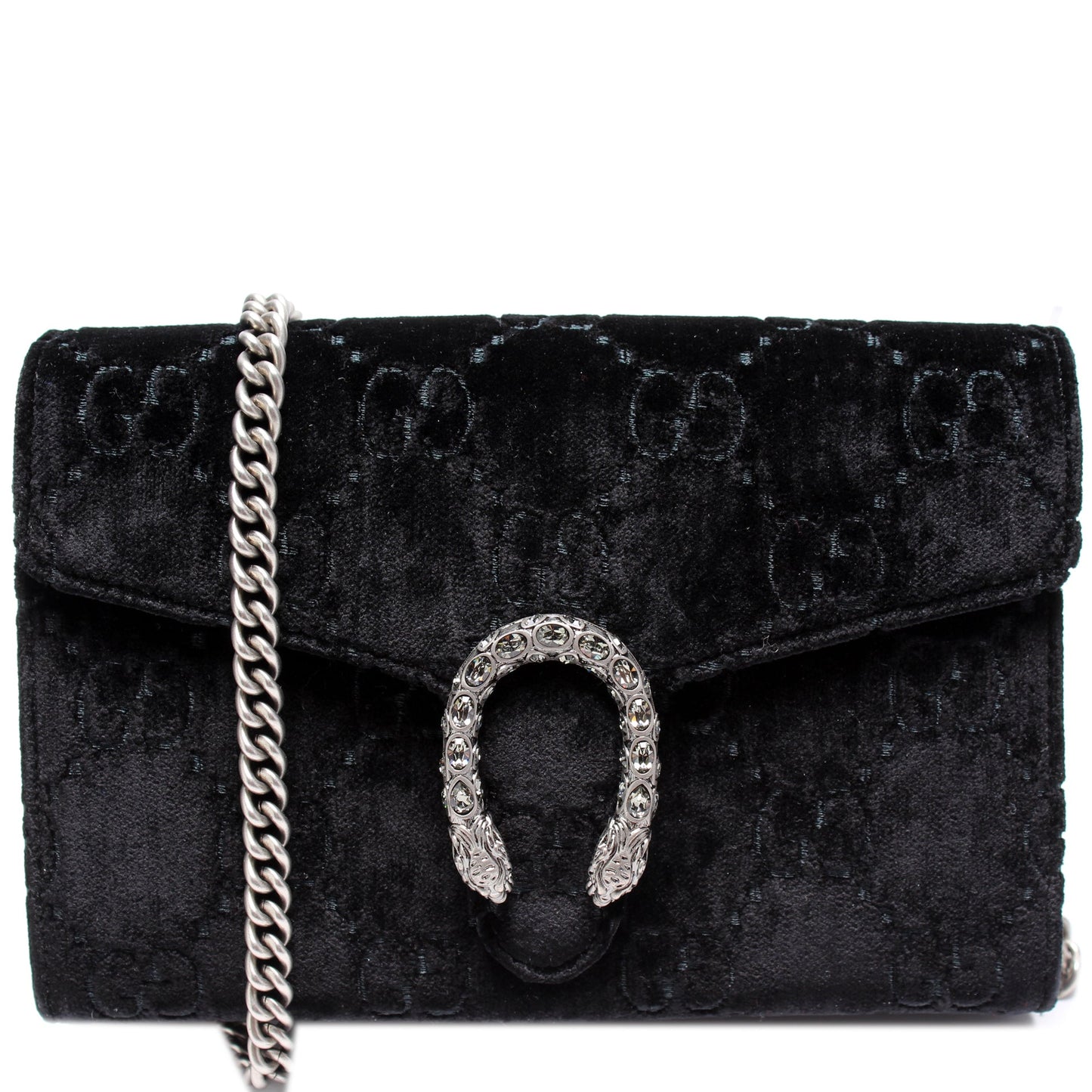 401231 GG Velvet Dionysus Mini Wallet