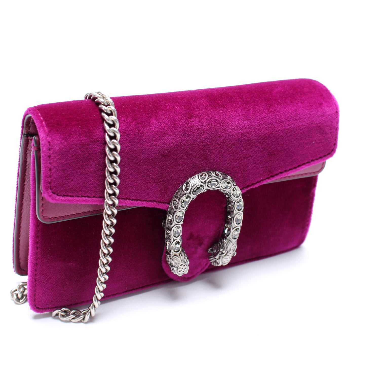 476432 Dionysus GG Velvet Super Mini