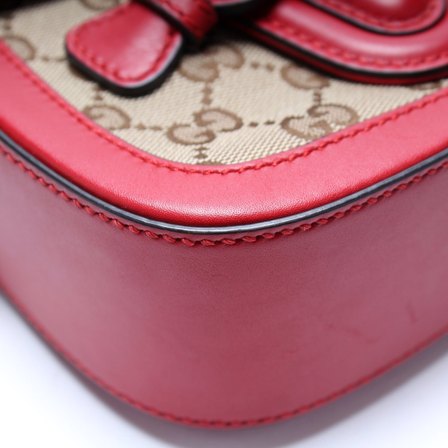 384821 GG Canvas Lady Web Small Shoulder Bag