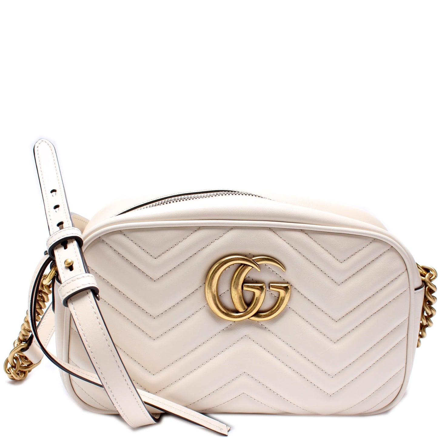 447632 Marmont Small Leather Camera Bag