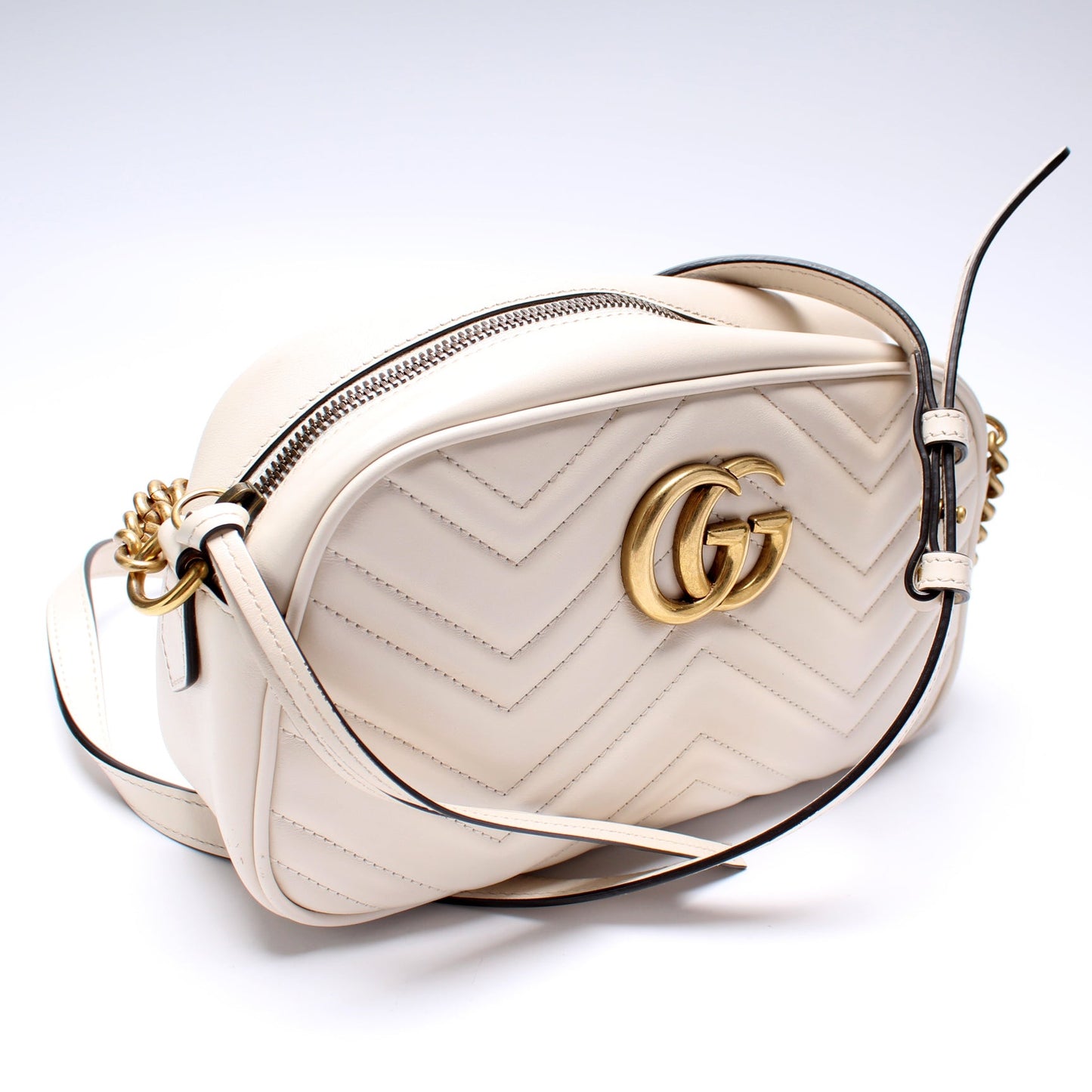 447632 Marmont Small Leather Camera Bag