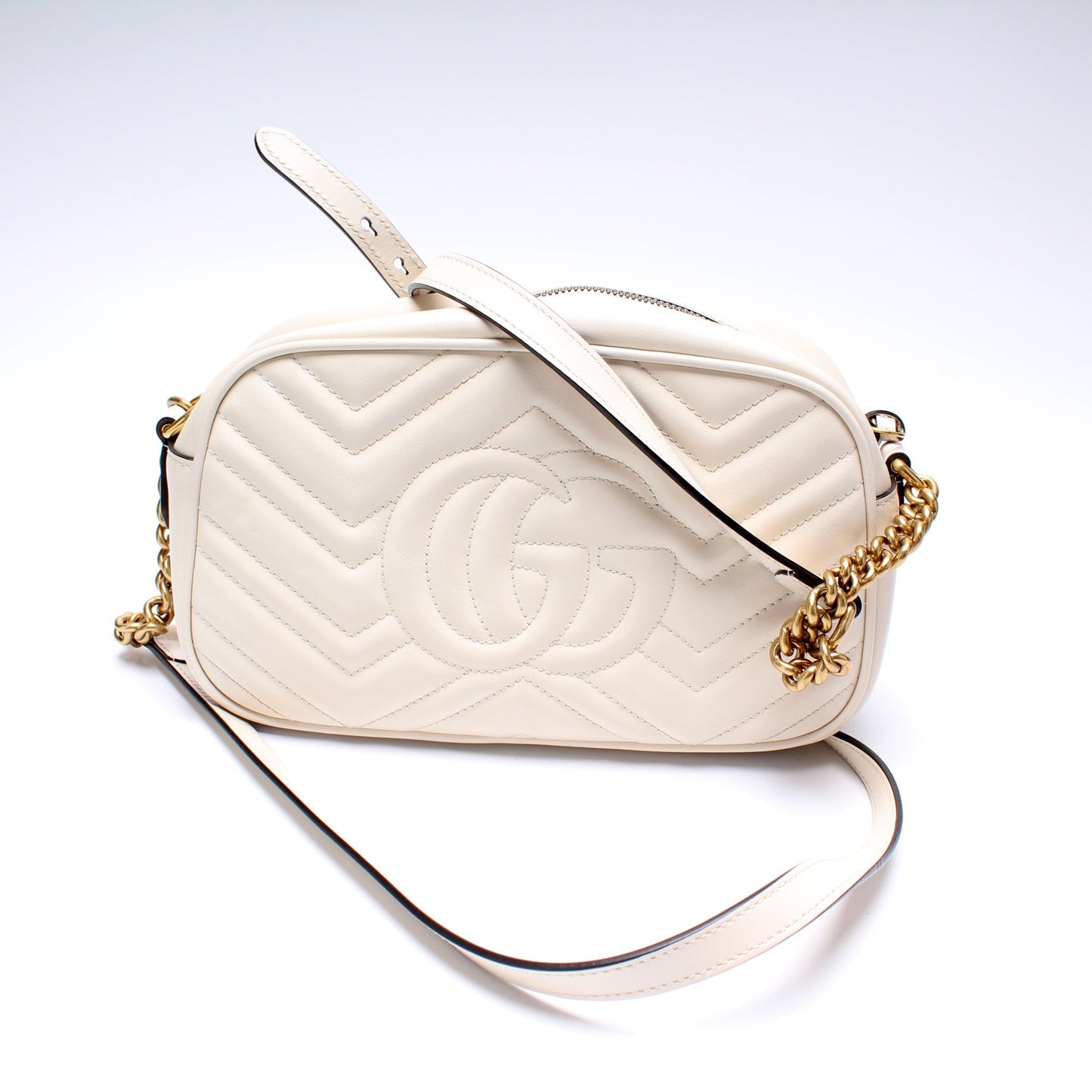 447632 Marmont Small Leather Camera Bag