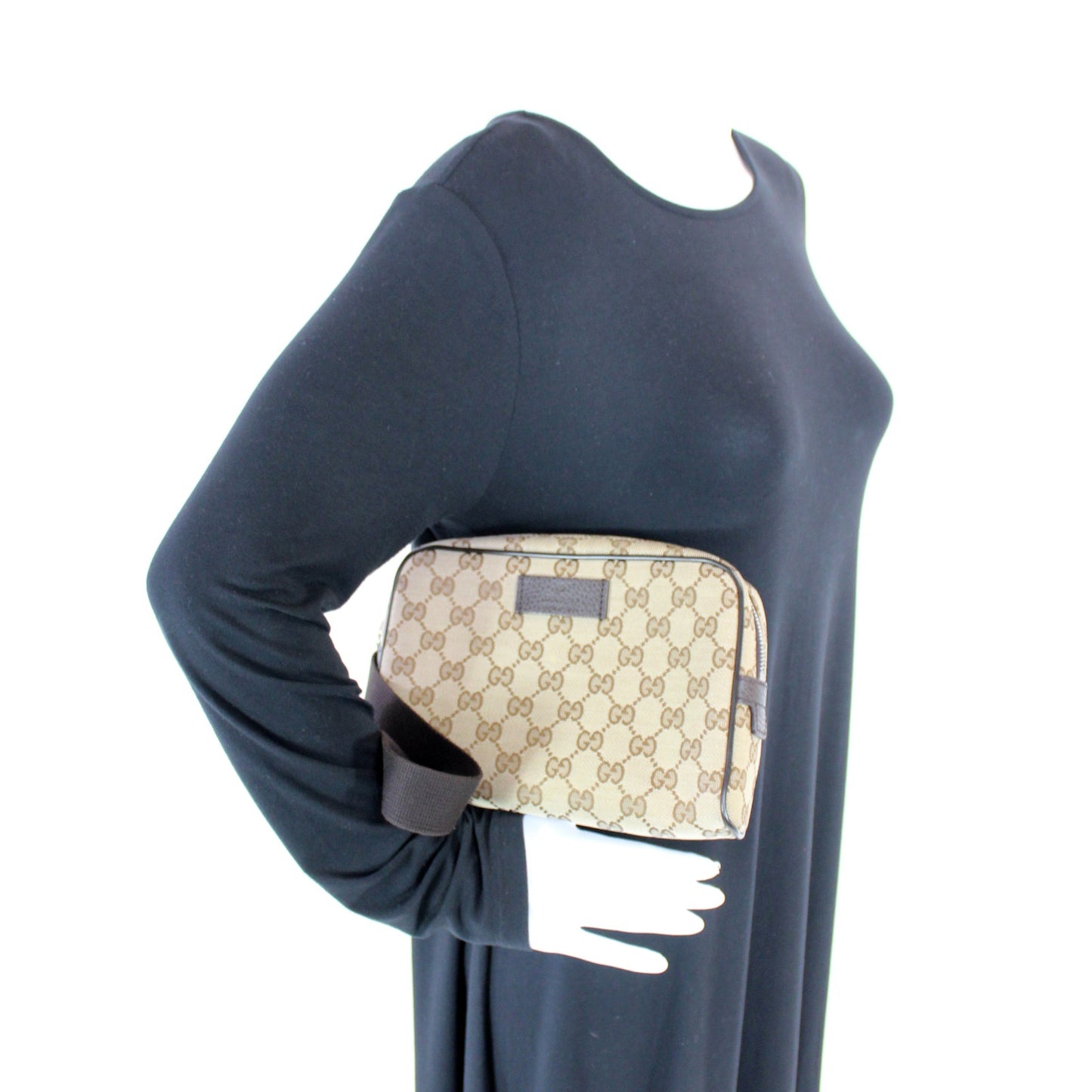 449174 GG Canvas Belt Bag