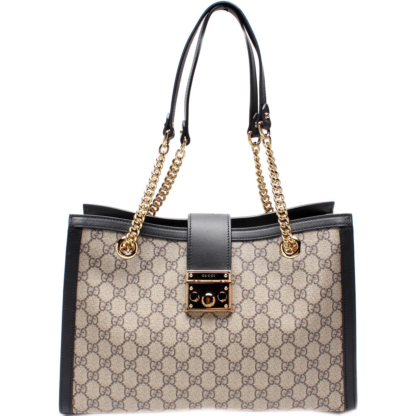 479197 Padlock GG Shoulder Medium