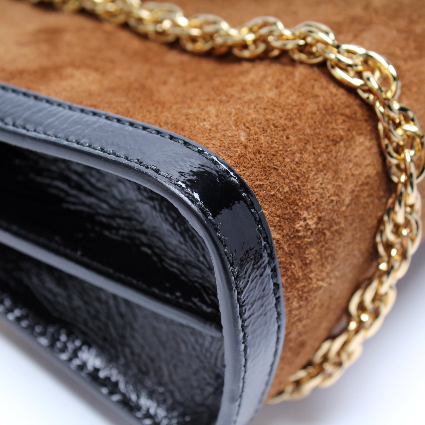 503877 Ophidia Suede Shoulder Small