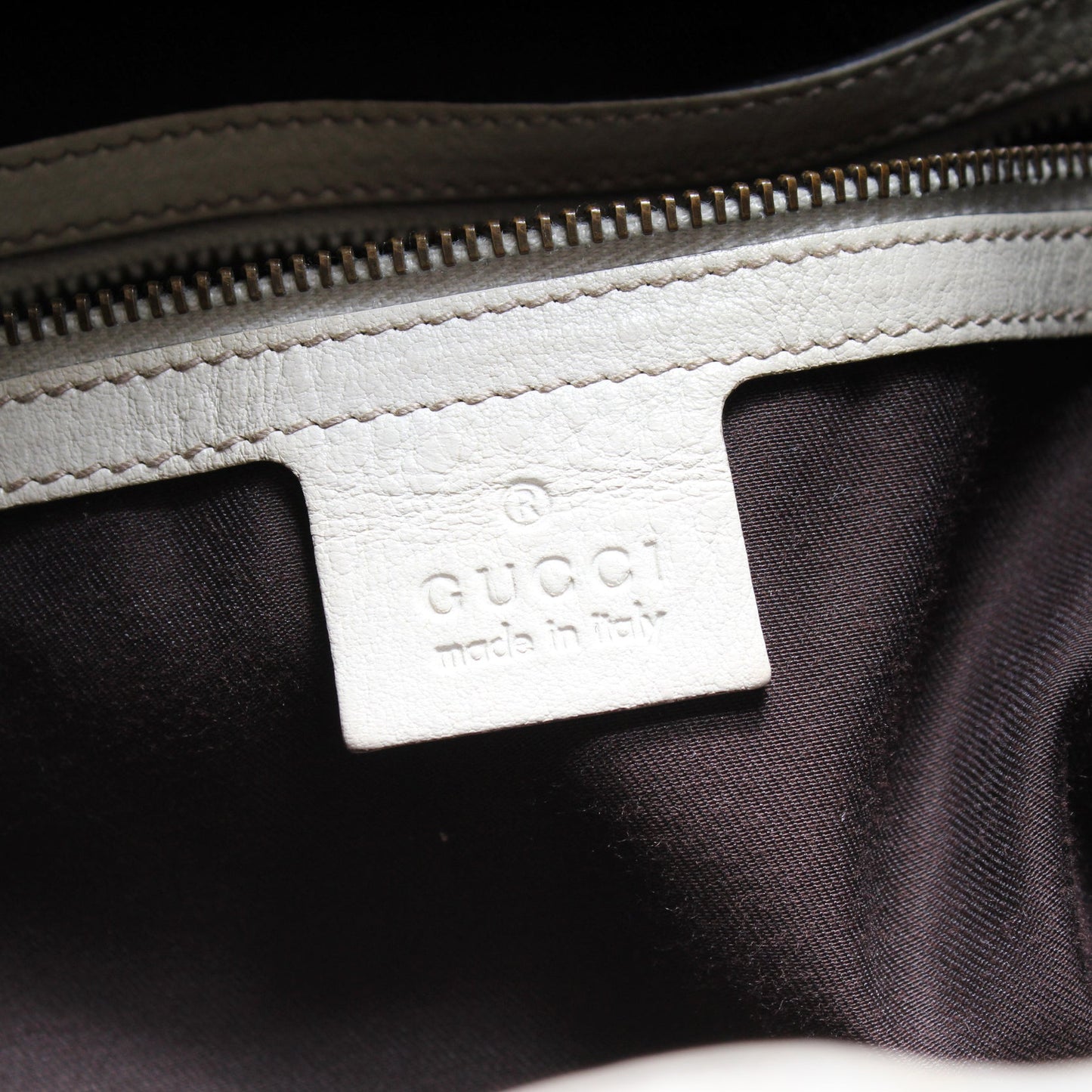 223951GG Canvas Interlocking Icon Drawstring Hobo