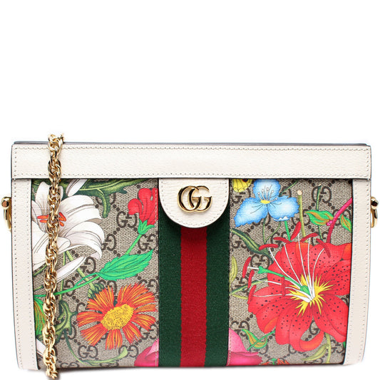 503877 GG Supreme Flora Ophidia Small Chain