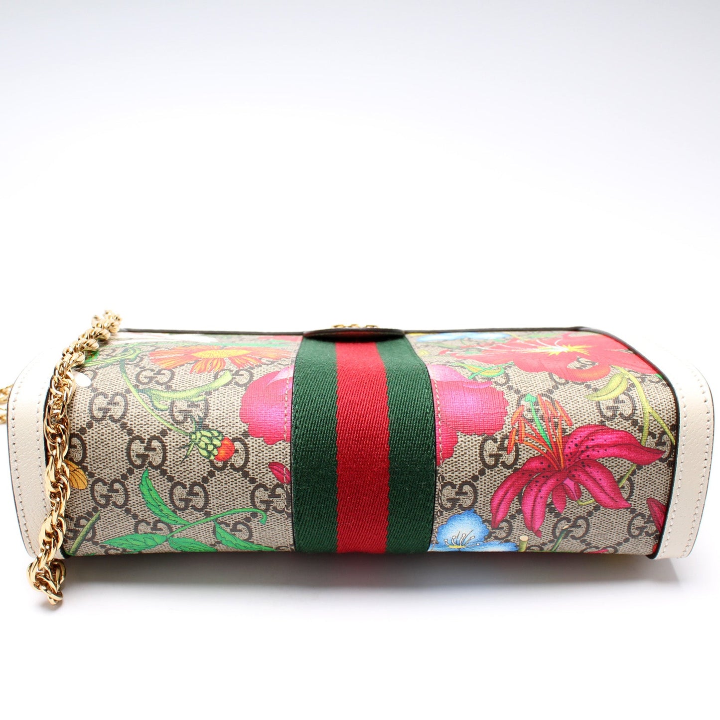 503877 GG Supreme Flora Ophidia Small Chain