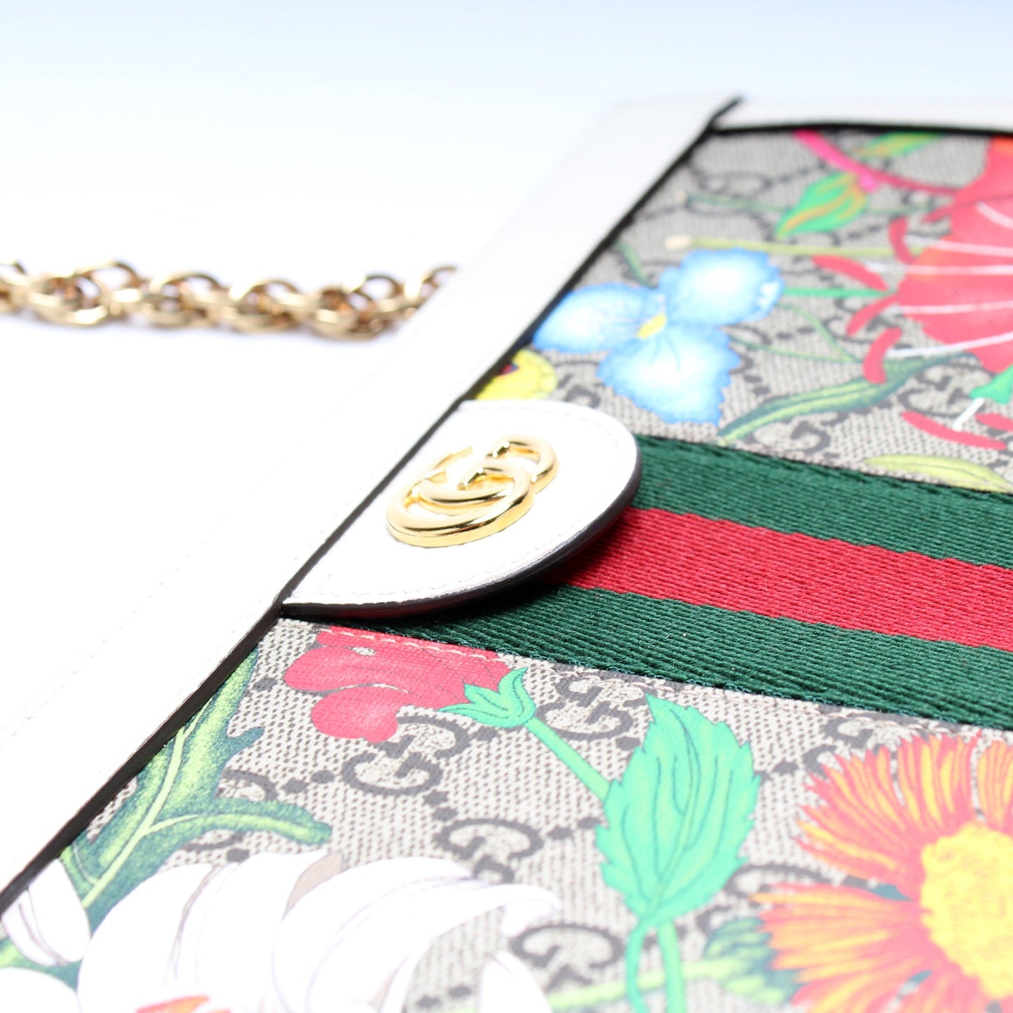 503877 GG Supreme Flora Ophidia Small Chain